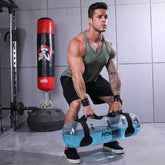 Adjustable Water-Filled Transparent Dumbbells